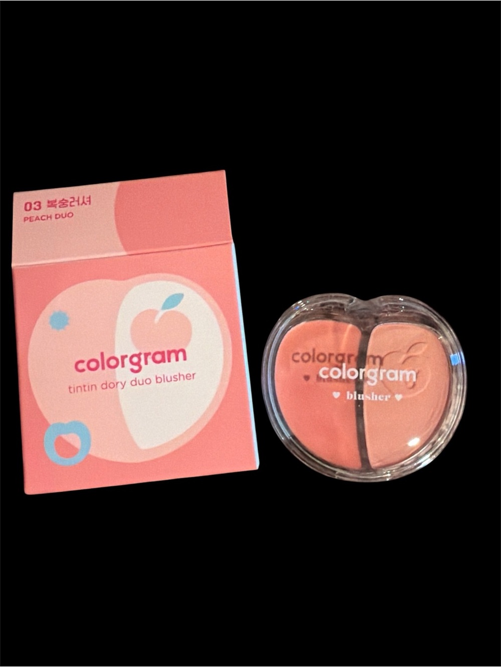 Colorgram Peach Duo Tintin Dory Blusher